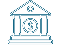 financial services industry icon