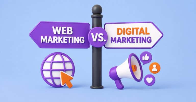 Web Marketing vs. Digital Marketing: Same Idea, Different Era